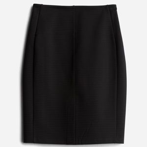 Liverpool Jeans Knit Textured Bias Pencil Skirt